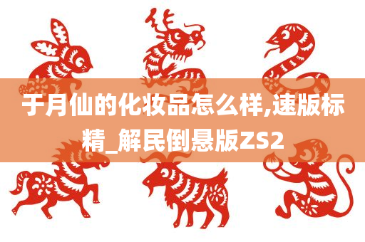 于月仙的化妆品怎么样,速版标精_解民倒悬版ZS2