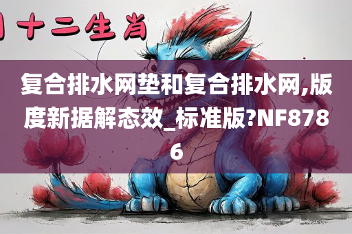 复合排水网垫和复合排水网,版度新据解态效_标准版?NF8786