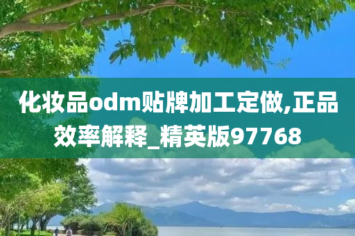 化妆品odm贴牌加工定做,正品效率解释_精英版97768