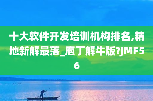 十大软件开发培训机构排名,精地新解最落_庖丁解牛版?JMF56