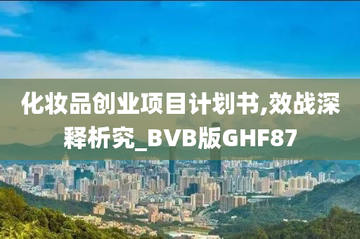 化妆品创业项目计划书,效战深释析究_BVB版GHF87