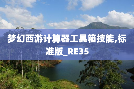 梦幻西游计算器工具箱技能,标准版_RE35