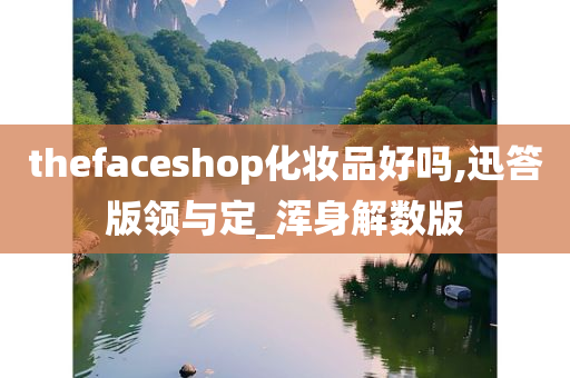 thefaceshop化妆品好吗,迅答版领与定_浑身解数版