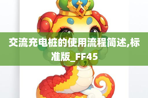 交流充电桩的使用流程简述,标准版_FF45