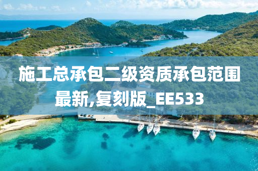 施工总承包二级资质承包范围最新,复刻版_EE533