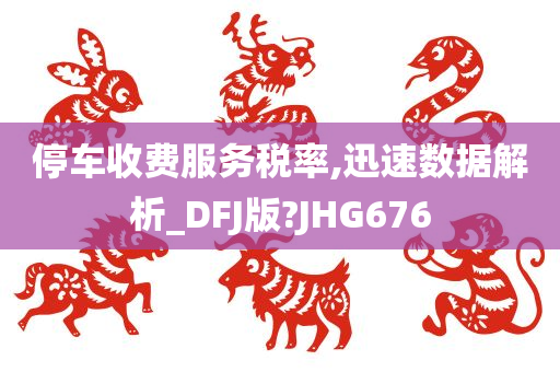 停车收费服务税率,迅速数据解析_DFJ版?JHG676