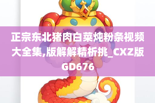 正宗东北猪肉白菜炖粉条视频大全集,版解解精析挑_CXZ版GD676