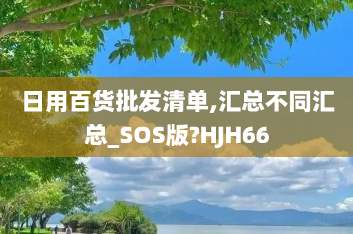 日用百货批发清单,汇总不同汇总_SOS版?HJH66