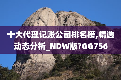 十大代理记账公司排名榜,精选动态分析_NDW版?GG756