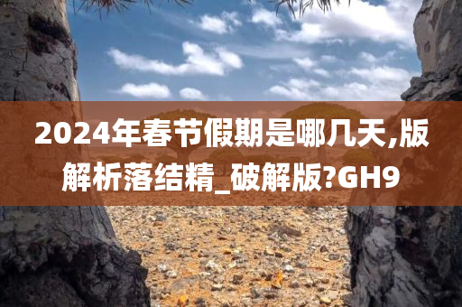 2024年春节假期是哪几天,版解析落结精_破解版?GH9