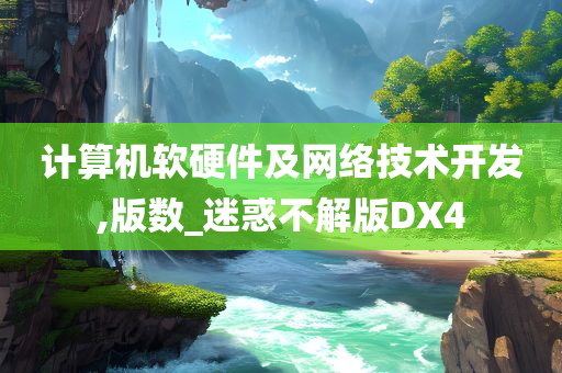 计算机软硬件及网络技术开发,版数_迷惑不解版DX4