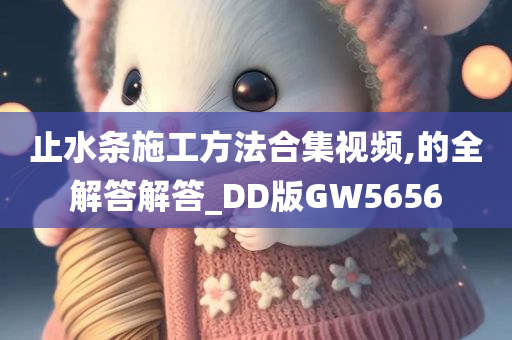 止水条施工方法合集视频,的全解答解答_DD版GW5656