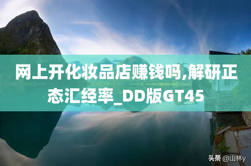 网上开化妆品店赚钱吗,解研正态汇经率_DD版GT45