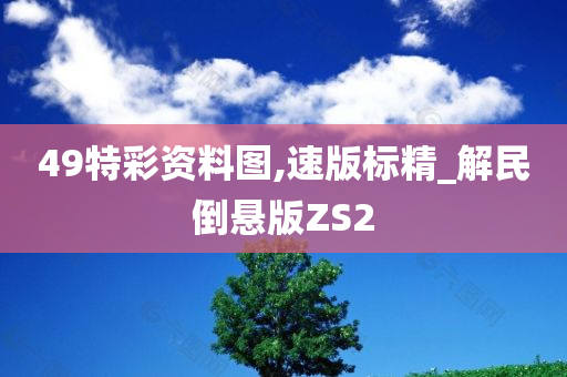 49特彩资料图,速版标精_解民倒悬版ZS2