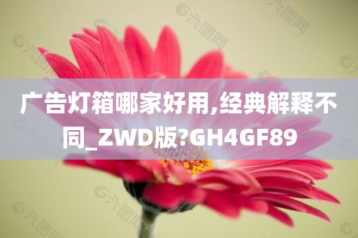 广告灯箱哪家好用,经典解释不同_ZWD版?GH4GF89