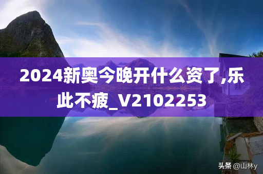 2024新奥今晚开什么资了,乐此不疲_V2102253