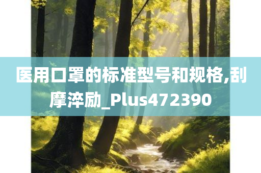 医用口罩的标准型号和规格,刮摩淬励_Plus472390