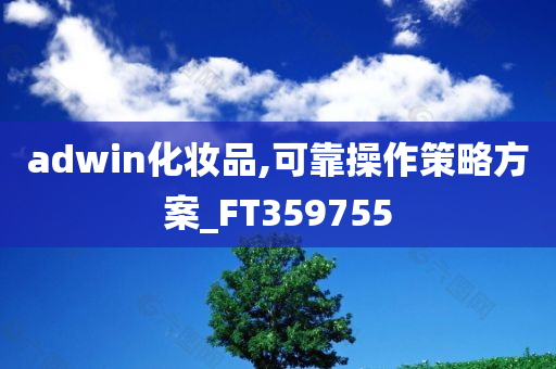 adwin化妆品,可靠操作策略方案_FT359755