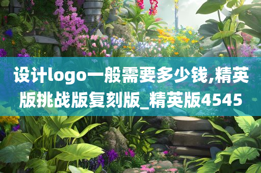 设计logo一般需要多少钱,精英版挑战版复刻版_精英版4545