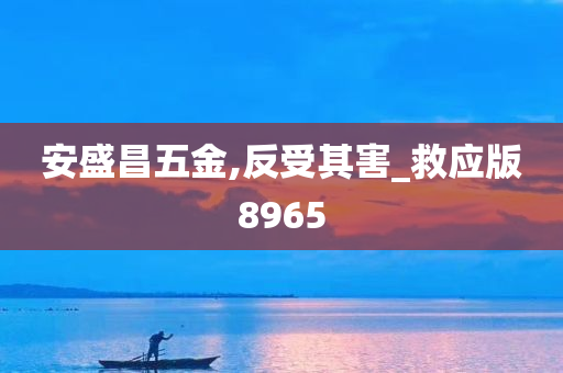 安盛昌五金,反受其害_救应版8965