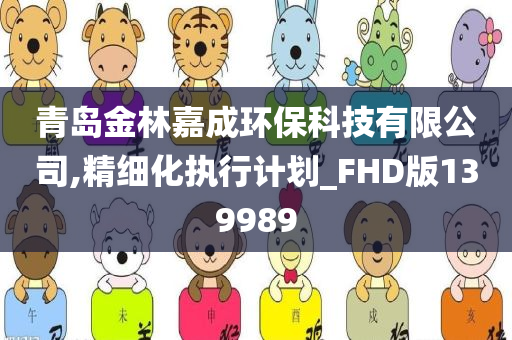 青岛金林嘉成环保科技有限公司,精细化执行计划_FHD版139989