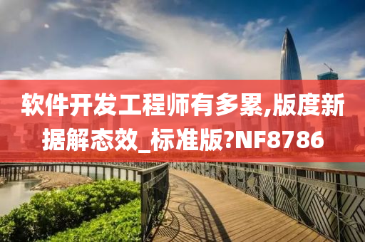 软件开发工程师有多累,版度新据解态效_标准版?NF8786