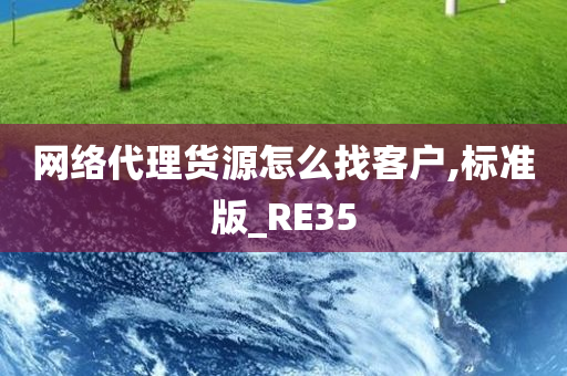 网络代理货源怎么找客户,标准版_RE35