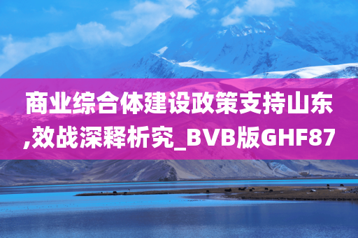 商业综合体建设政策支持山东,效战深释析究_BVB版GHF87