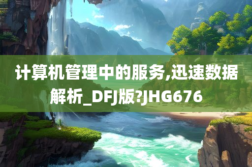 计算机管理中的服务,迅速数据解析_DFJ版?JHG676