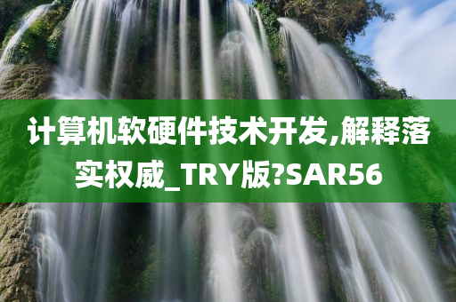 计算机软硬件技术开发,解释落实权威_TRY版?SAR56