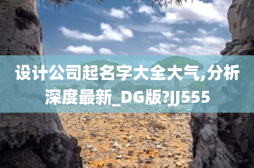 设计公司起名字大全大气,分析深度最新_DG版?JJ555