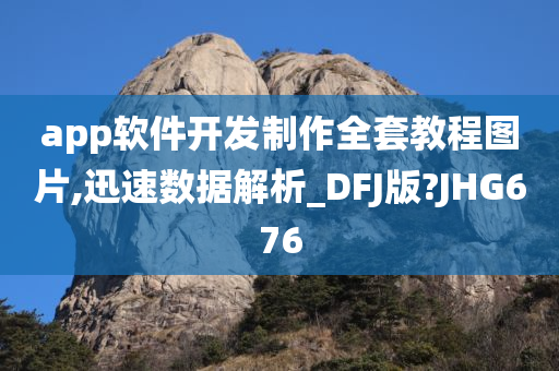 app软件开发制作全套教程图片,迅速数据解析_DFJ版?JHG676